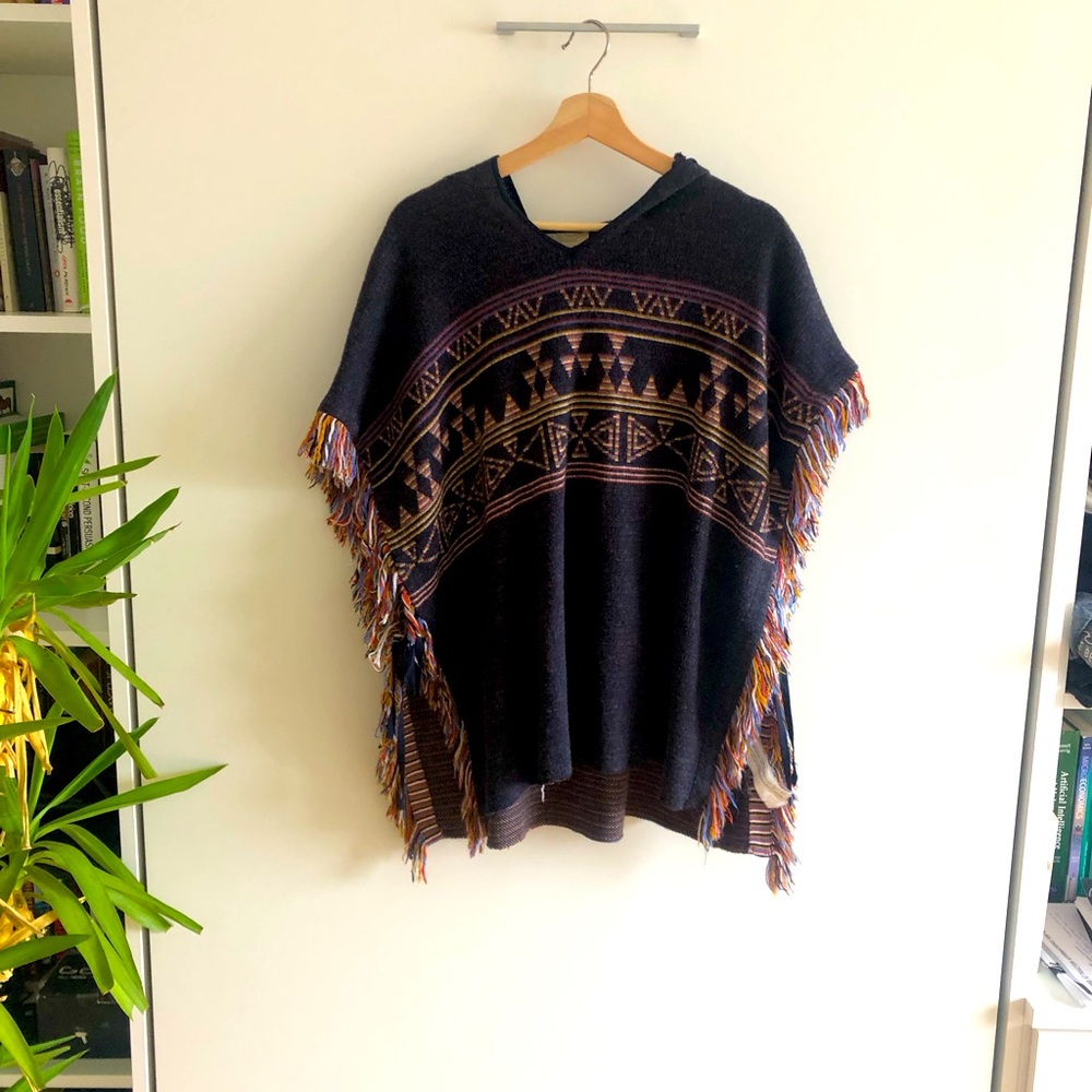 Zara Poncho